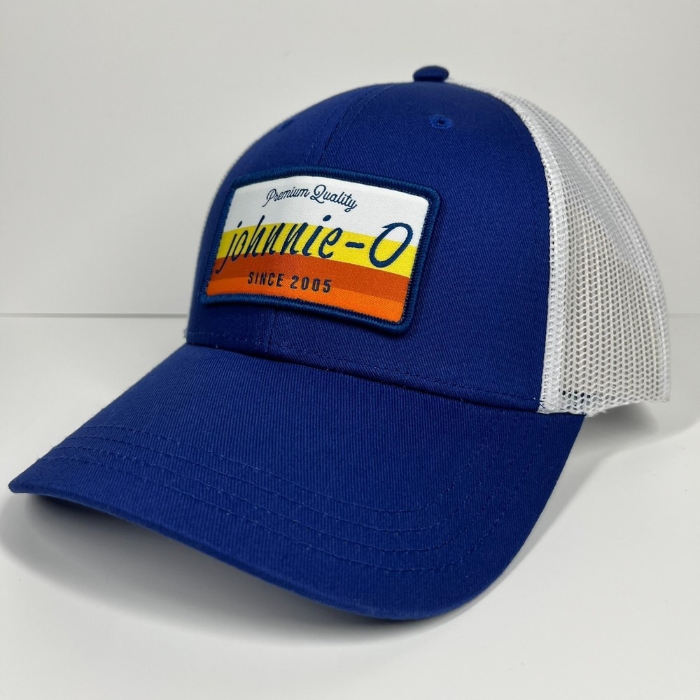 Johnnie-O Sunrise Trucker Hat Adjustable Snapback OSFA Casual Dad